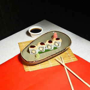 Teriyaki Glazed Chicken Sushi