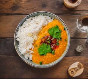 Yellow Dal Rice Bowl
