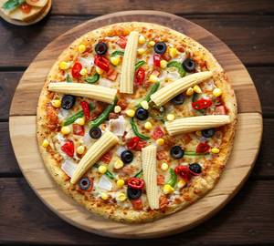 Deluxe Veggie Pizza