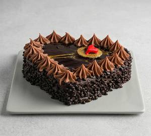 Dutch Choco Heart Cake 500 Gms