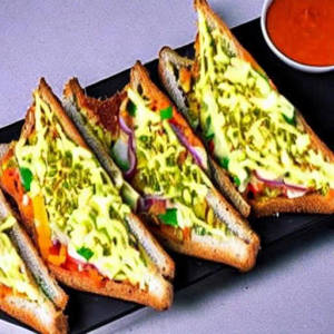 Veg Toast Sandwich