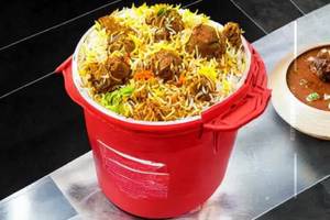 Bucket Mutton Briyani