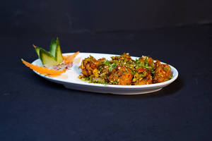 Golden Fried Prawns