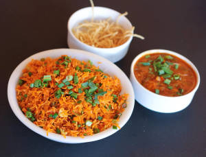 Veg Triple Schezwan Fried Rice