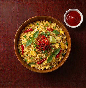 Thai Chilli Egg Fried Rice