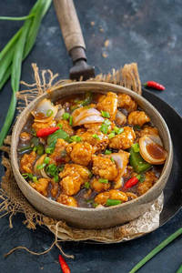 Chilly Chicken Gravy (12psc/500gm-