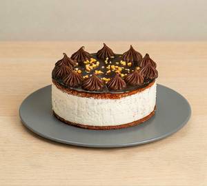 Choco Almond Fudge Ice Cream Cake 500 Gms