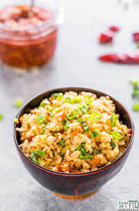 Schezwan rice