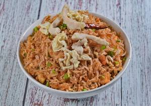 Egg Chicken Chilli Garlic Fried Rice