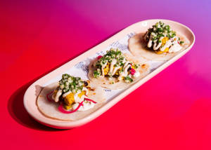 Oyster Mushroom Shawarma Tacos