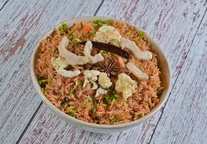 Egg Chicken Schezwan Fried Rice