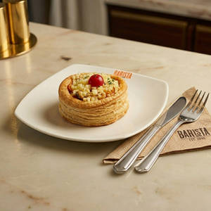 Vegetable Pizza Open Puff
