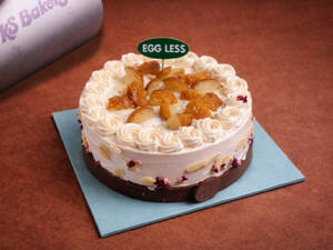 Eggless Gulab Jamun Cake (Serves 8) 500 GMS