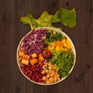 Paneer Sweet Potato Salad