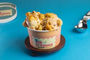 Banana Walnut Fudge Sundae