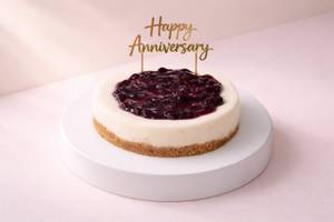 Blueberry Anniversary Cheesecake (500 Gm)