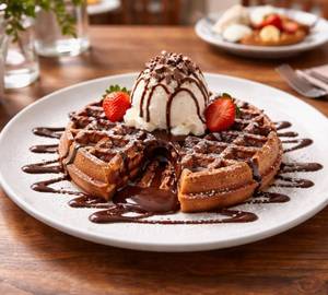 Choco Lava Waffle