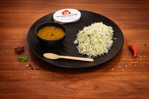 Dal Fry Jeera Rice Platter