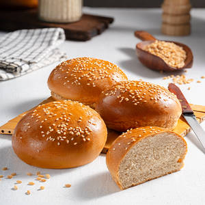 Whole Wheat Burger Bread [200 grams]