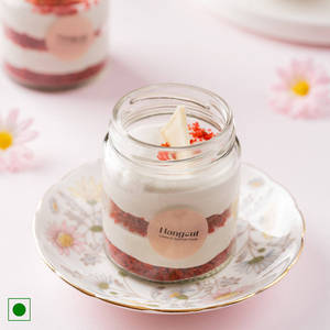 Red Velvet Cheesecake Dessert Jar