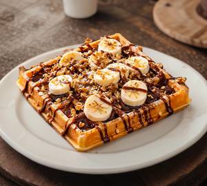 Banana Nutella Waffle