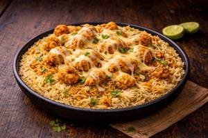 Cheese chicken popcorn briyani [10 pieces]