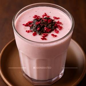 Rose gulkand thick shake