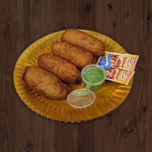 Veg Cutlet Stuffed Aloo Pyaj