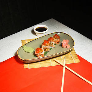 Spicy Chilli Mushroom Sushi