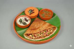PANEER KAARAM ONION MASALA DOSA