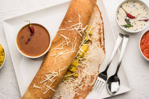 Paneer Cheese Masala Dosa