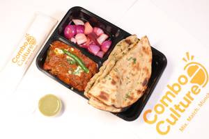 Tawa Chaap Gravy With 2 Laccha Parathas