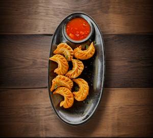 Chicken barbeque momos