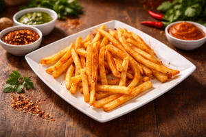 Peri Peri French Fries [100 Gm]
