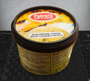 Mascarpone Cheese with Candied Fruits Ice Creams (500 ml)