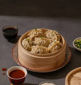 Veg Schezwan Mushroom Dimsum
