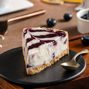 Blueberry Cheese Cake Slice [100 grams]