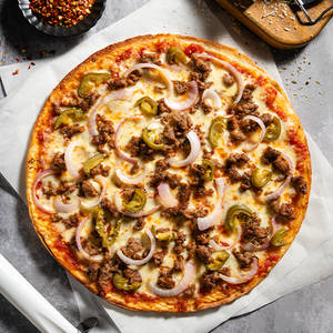 Lamb Keema Pizza [11 Inch ]