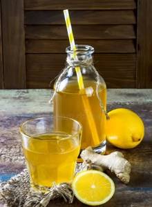Ginger Lemon Kombucha