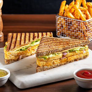 Paneer Tikka Grilled Sandwich