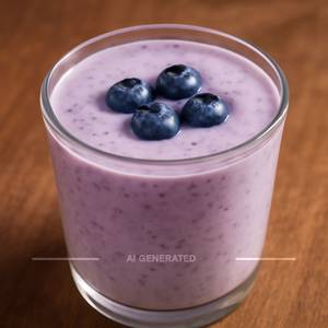 Blueberry yogurt