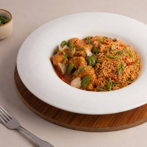 Chicken Chilly With Rice