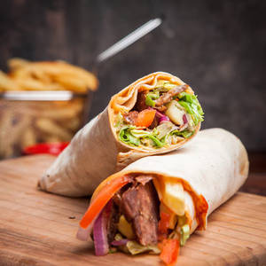 Chicken Tikka Shawarma