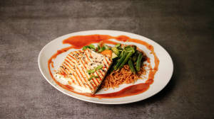 Barbeque Grilled Cottage Cheese