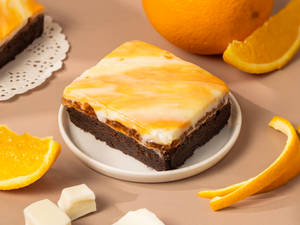 Chocolate Orange Brownie [1 Piece]