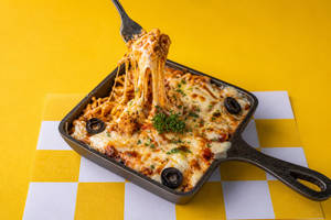Arrabbiata Baked Pasta [Red Sauce Baked Pasta]