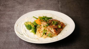 Grilled Indian Salmon (rawas)