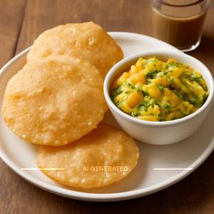 Puri Bhaji                                              