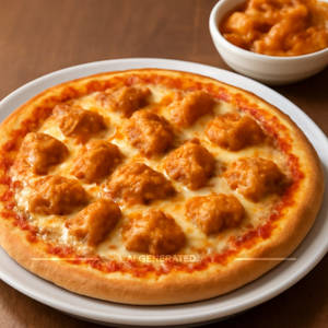 Butter Chicken Pizza