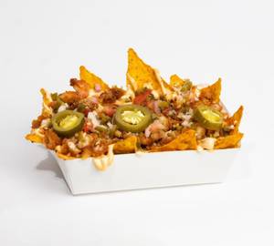 Loaded Nachos With Chicken